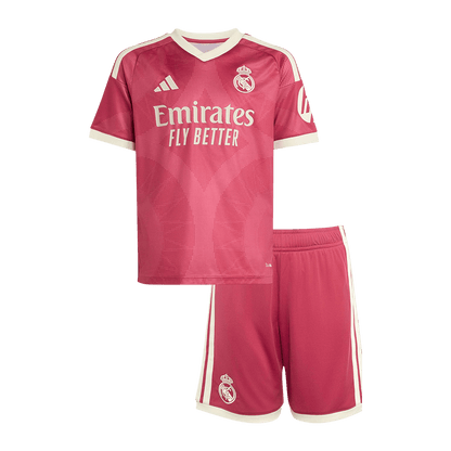Real Madrid Third Maillot Kit 2026/27 Junior Rose