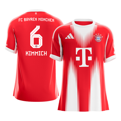 KIMMICH #6 München Thuisshirt 2025/26 Rood - Super