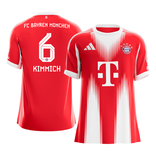 KIMMICH #6 München Thuisshirt 2025/26 Rood - Super