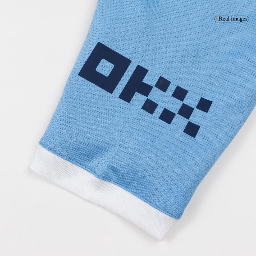 REIJNDERS #4 Manchester City Thuisshirt 2025/26 Blauw - Super