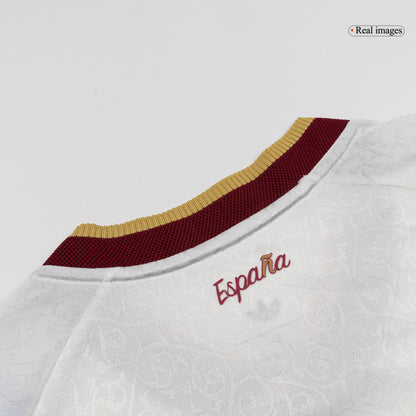 OLMO #10 Espagne Extérieur Maillot - Coupe du Monde 2026 Blanc Joueur