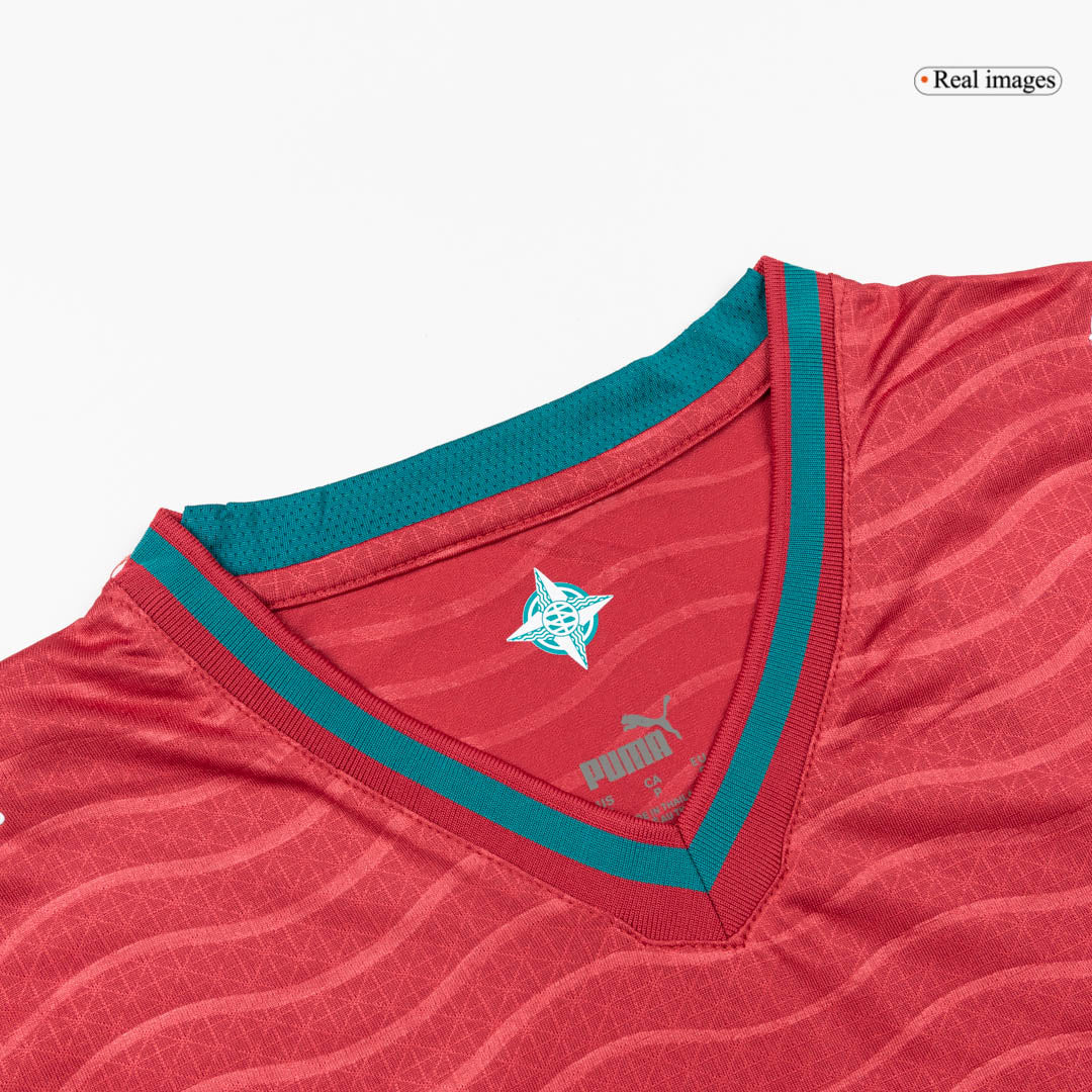 RÚBEN DIAS #4 Portugal Domicile Maillot - Coupe du Monde 2026 Rouge Joueur