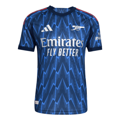 Arsenal Uit Thuisshirt 2025/26 Blauw Authentiek