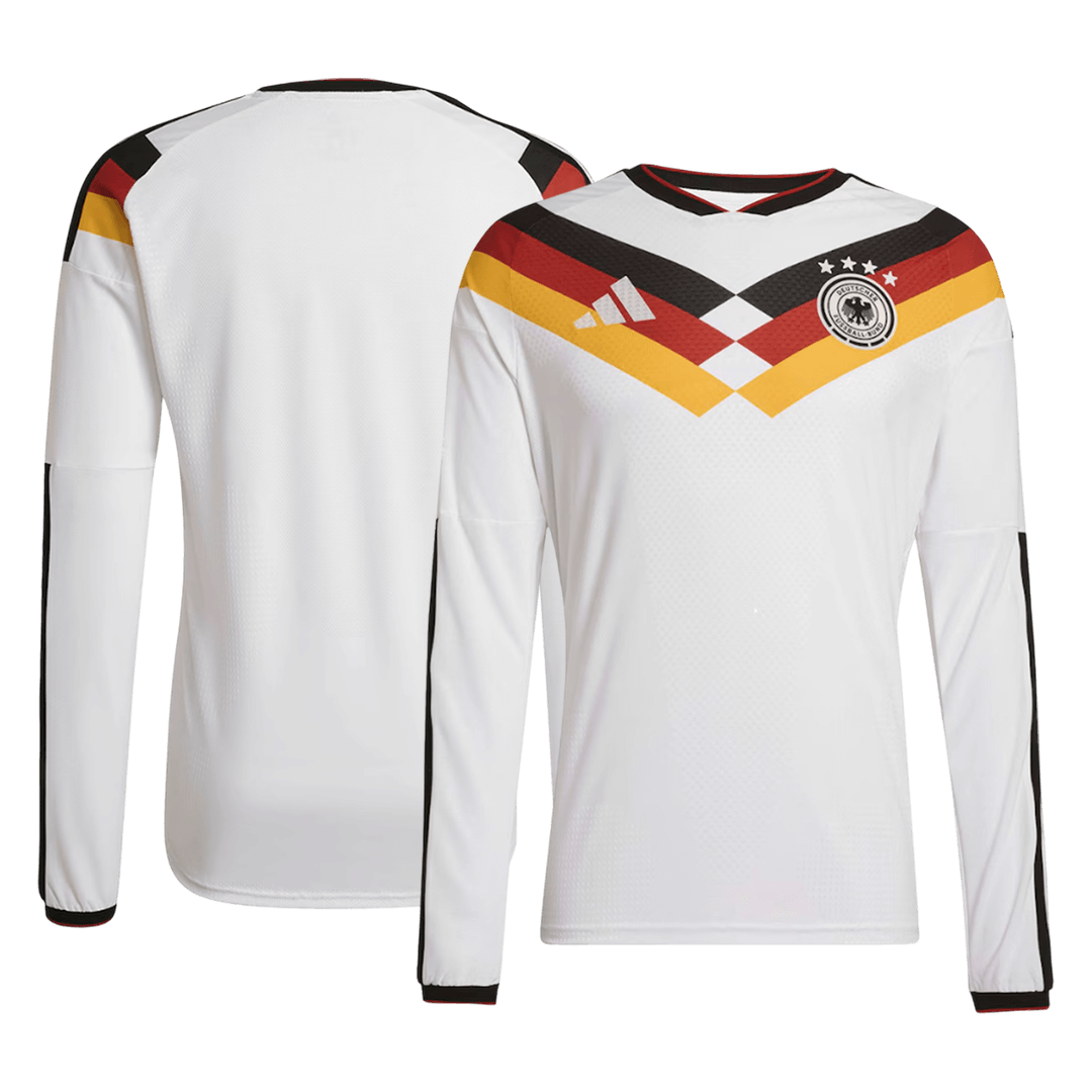 Duitsland Thuisshirt Lange Mouwen - Wereldbeker 2026 Wit