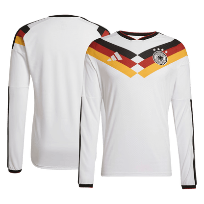 Duitsland Thuis Shirt Lange Mouwen - WK 2026 Wit Grote Maat