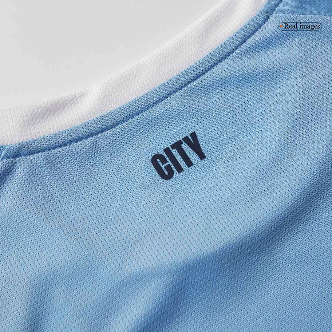 RODRIGO #16 Manchester City Thuisshirt 2025/26 Grote Maten