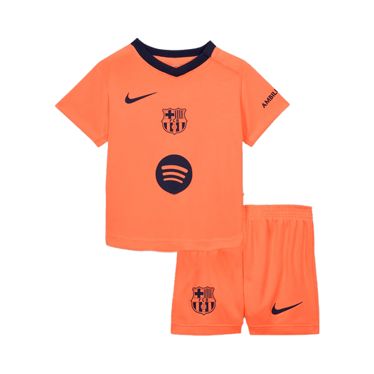 Barcelona Derde Tenue 2025/26 Junior Oranje