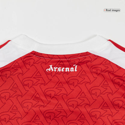 SALIBA #2 Arsenal Domicile Maillot 2025/26 Rouge - Super