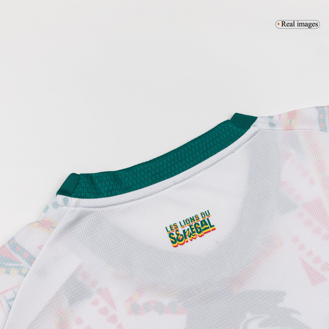 Senegal Thuisshirt Wereldbeker 2026 Wit Grote Maat