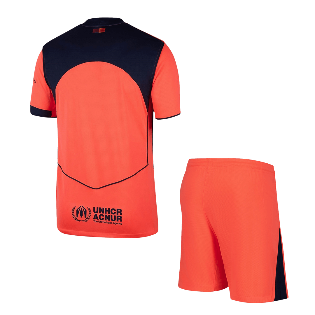 Barcelona Derde Shirt Tenue 2025/26 Oranje