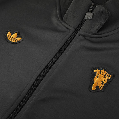 Manchester United Veste de Football Kit 2025/26 Noir