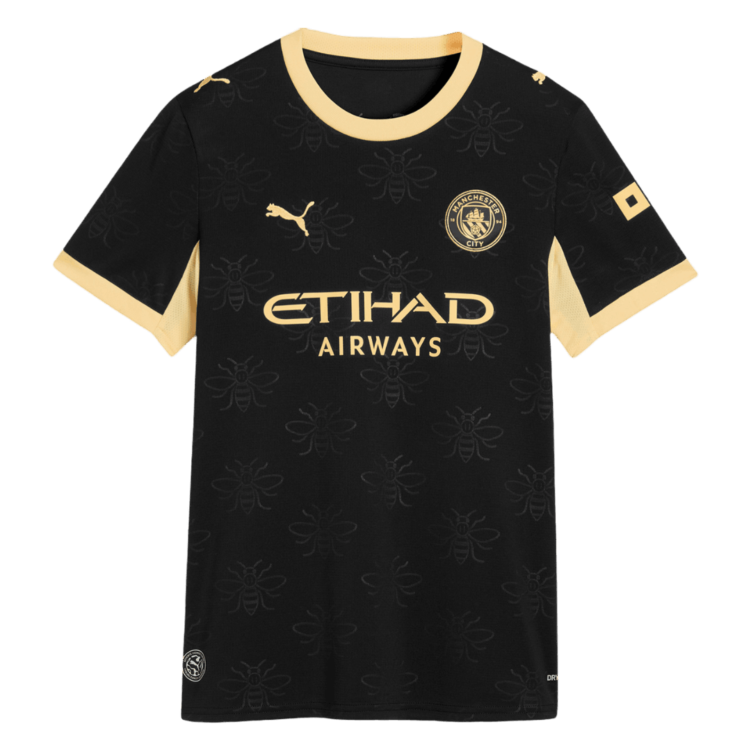 Femme Manchester City Extérieur Maillot 2026/27 Noir