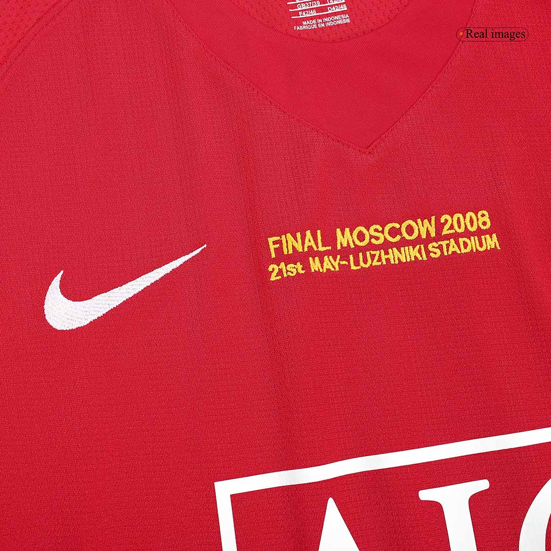 Retro Manchester United Thuisshirt 2007/08 - UCL Finale