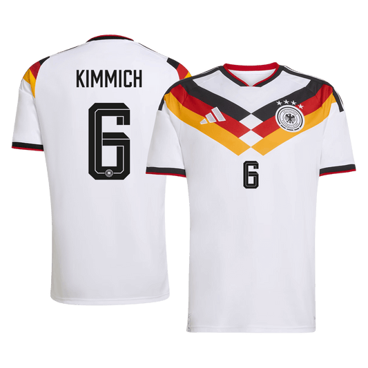 KIMMICH #6 Duitsland Thuisshirt WK 2026 Wit