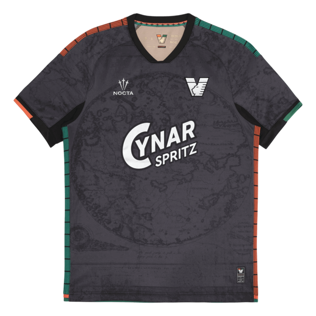 Venezia FC Thuis Shirt 2025/26 Zwart Grote Maat