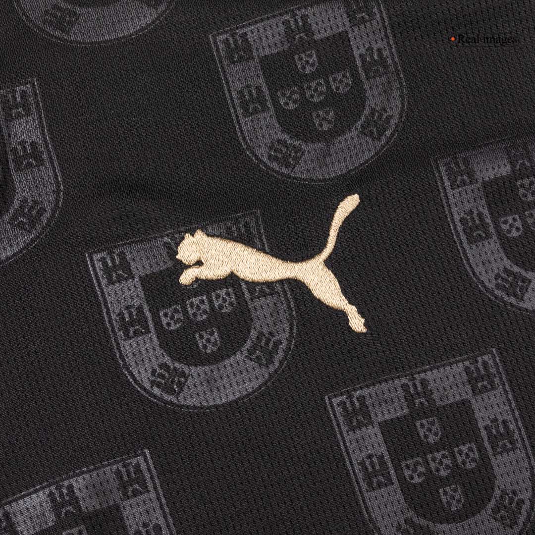 Portugal WK 2026 Shirt Zwart Grote Maat
