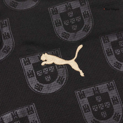 Portugal WK 2026 Shirt Zwart Grote Maat