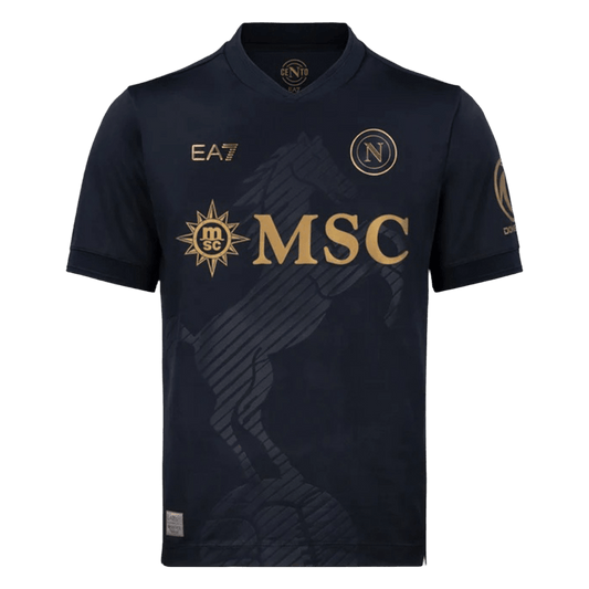 Naples Third Maillot 2026/27 Noir Joueur