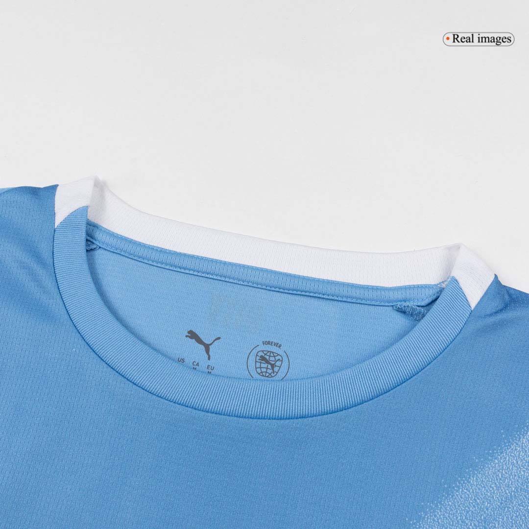 REIJNDERS #4 Manchester City Thuisshirt 2025/26 Blauw - Super