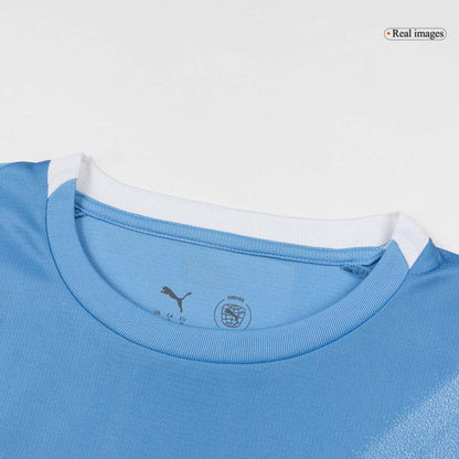 REIJNDERS #4 Manchester City Thuisshirt 2025/26 Blauw - Super