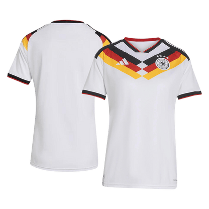Vente Flash Femme Allemagne Domicile Maillot - Coupe du Monde 2026 Blanc