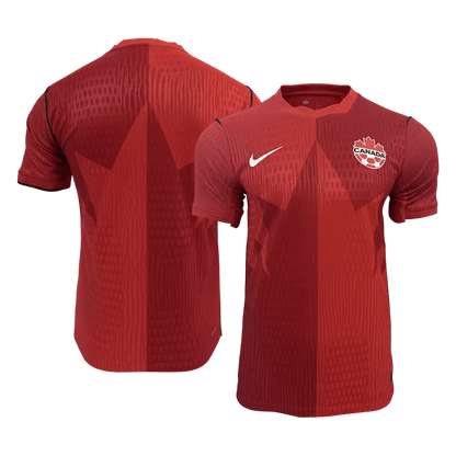 Canada Thuis Shirt Wereldbeker 2026 Rood Speler
