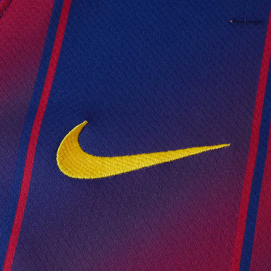 ROONY #19 Barcelone Domicile Maillot 2025/26 Rouge et Bleu - UCL - Super