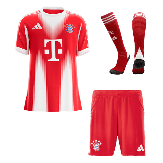 Herren München Heimtrikot-Set 2025/26 Rot - Super