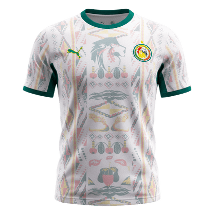Senegal Thuis Shirt WK 2026 Wit