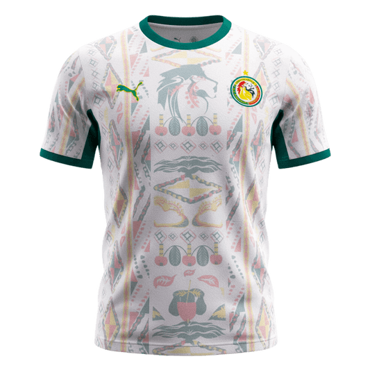 Senegal Thuis Shirt WK 2026 Wit