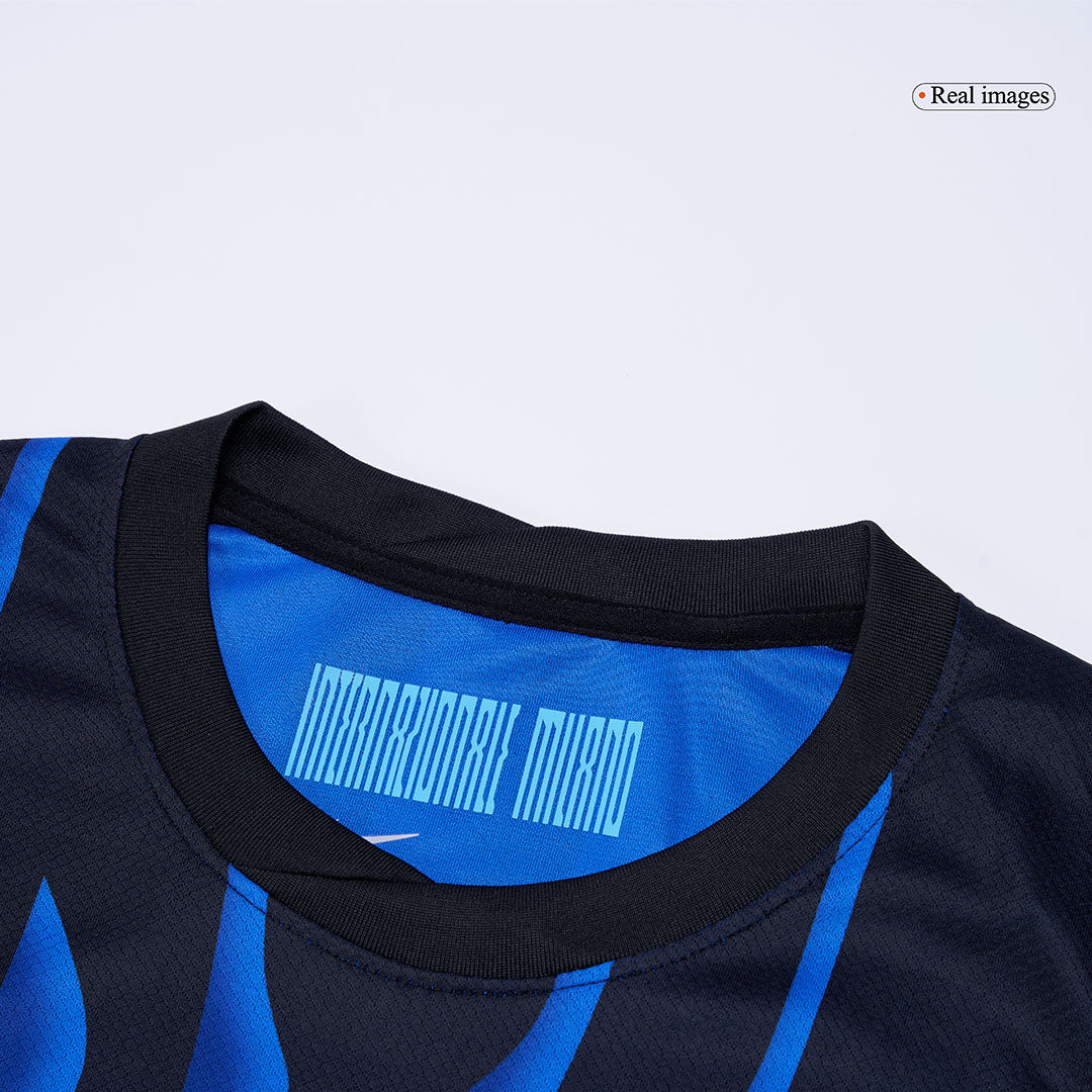 Inter Milaan Thuisshirt Kit 2025/26 Blauw&Zwart