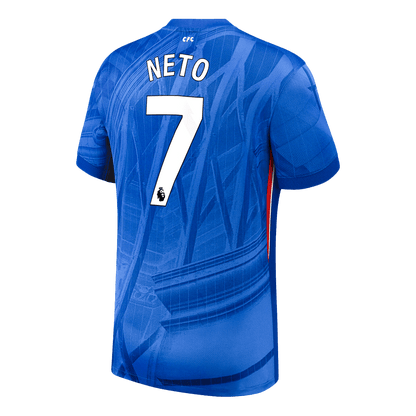 NETO #7 Chelsea Thuisshirt 2025/26 Blauw - Super