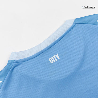 RODRIGO #16 Manchester City Domicile Maillot 2026/27 Bleu