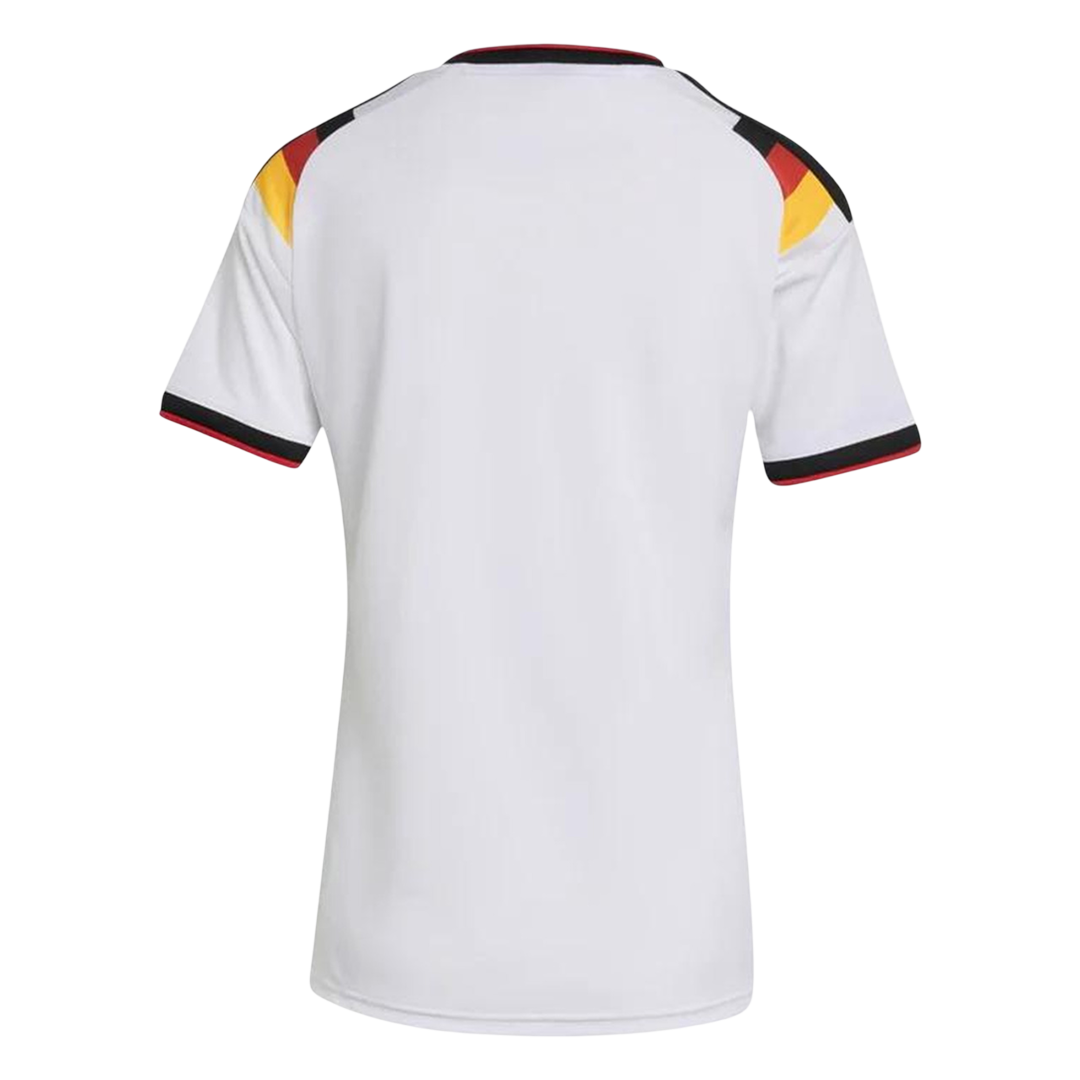 Vente Flash Femme Allemagne Domicile Maillot - Coupe du Monde 2026 Blanc
