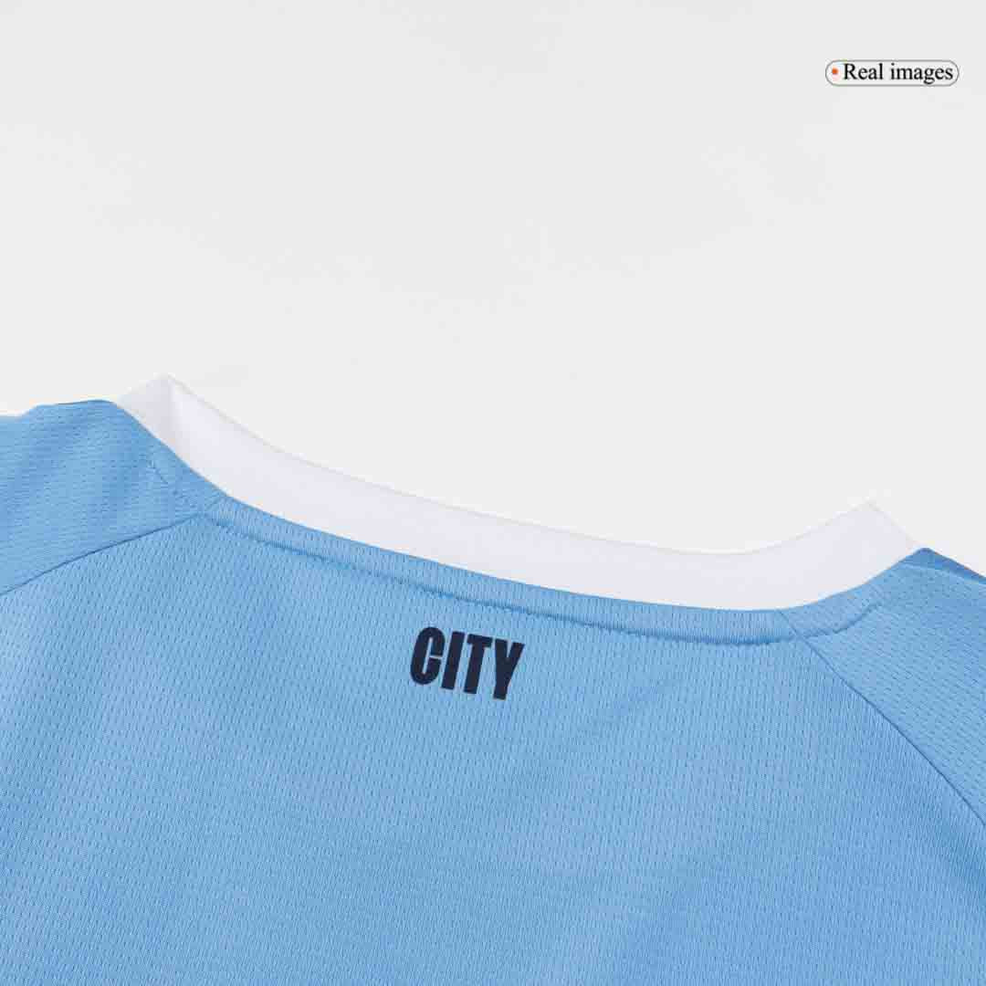 REIJNDERS #4 Manchester City Thuisshirt 2025/26 Blauw - Super
