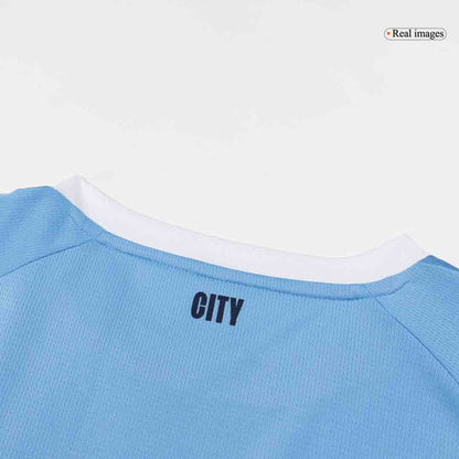 REIJNDERS #4 Manchester City Thuisshirt 2025/26 Blauw - Super