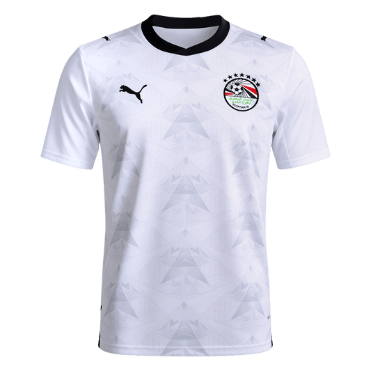 Egypte Uit Thuisshirt - WK 2026 Wit Grote Maat