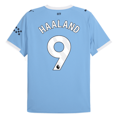 HAALAND #9 Manchester City Thuisshirt 2025/26 Grote Maten