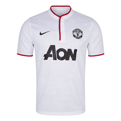 Retro Manchester United Uitshirt 2013/14 Wit