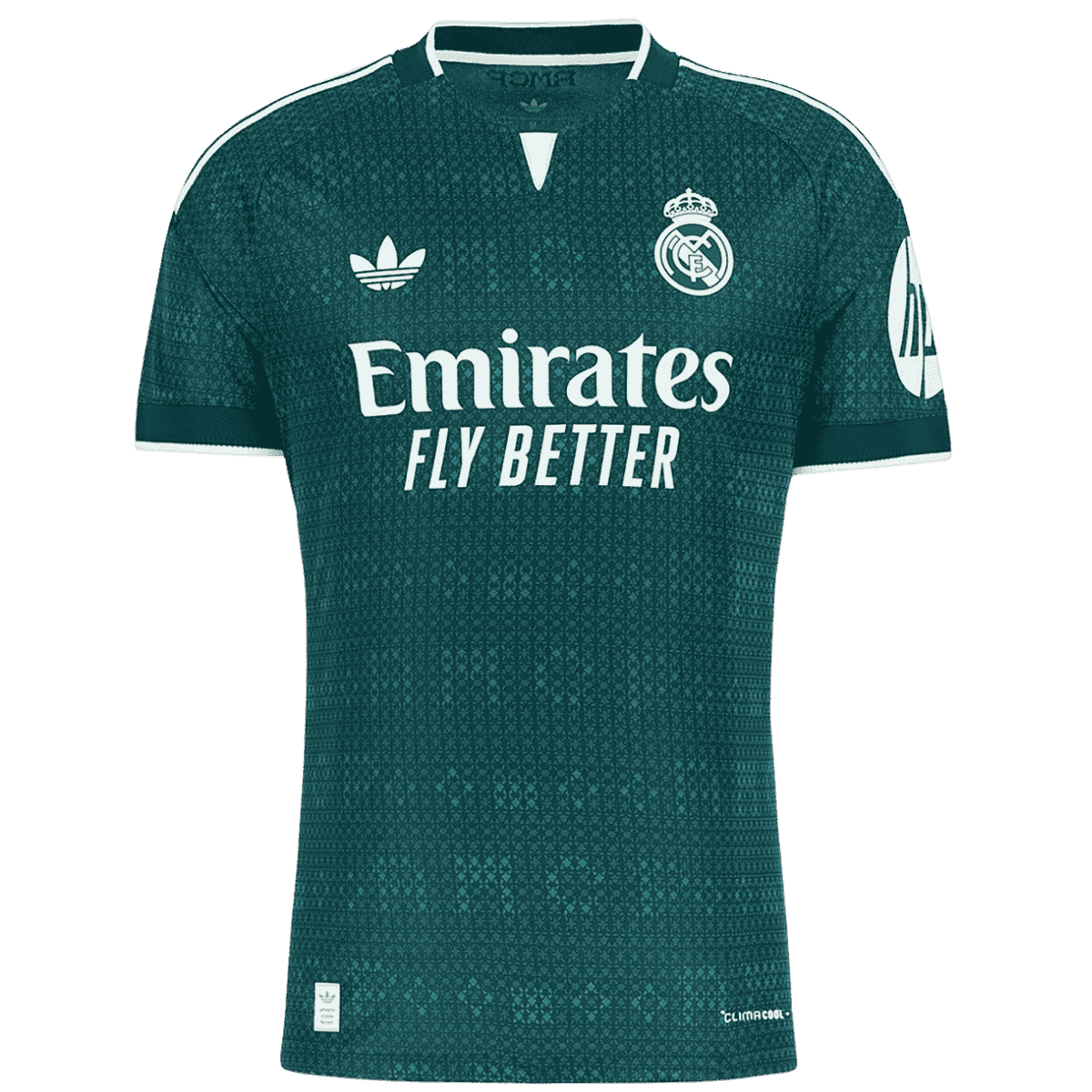 Real Madrid Extérieur Maillot 2026/27 Vert Joueur
