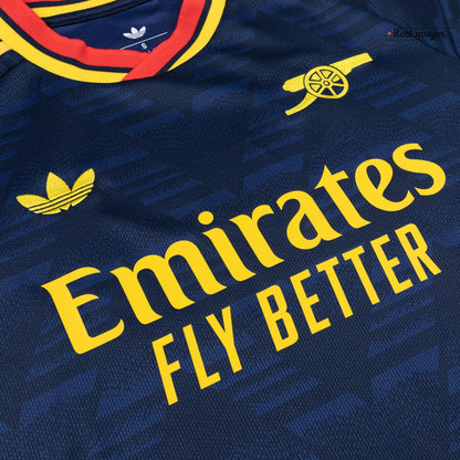 SAKA #7 Arsenal Extérieur Maillot 2026/27 Bleu marine - UCL