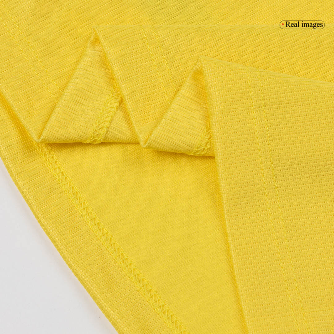 Vente Flash Femme Brésil Domicile Maillot - Coupe du Monde 2026 Jaune
