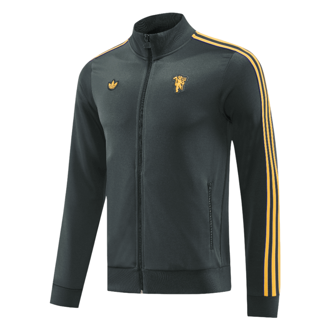 Manchester United Veste de Football Kit 2025/26 Noir