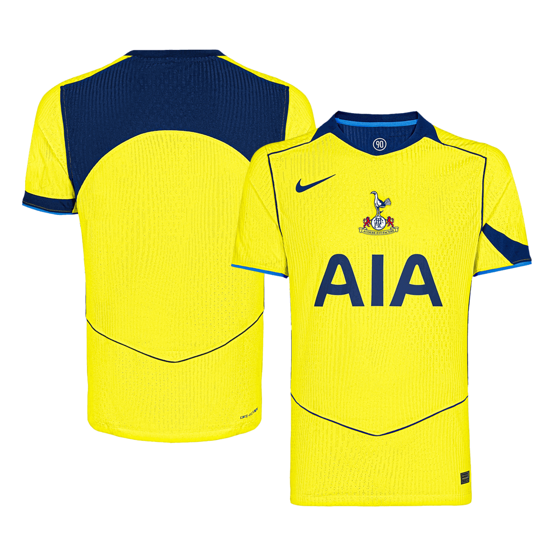 Tottenham Hotspur Derde Thuisshirt 2025/26 Geel Speler