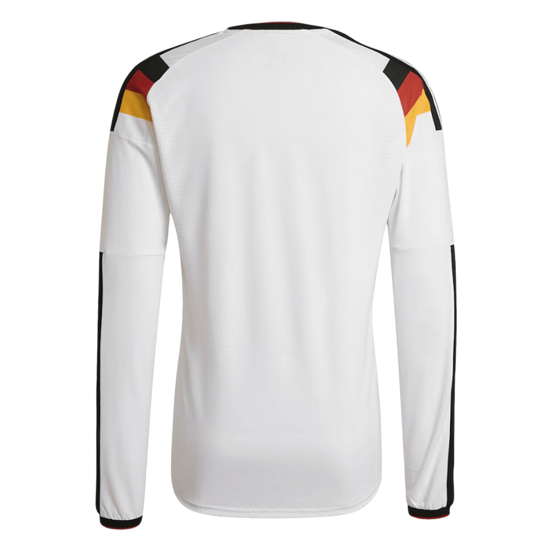 Duitsland Thuis Shirt Lange Mouwen - WK 2026 Wit Grote Maat