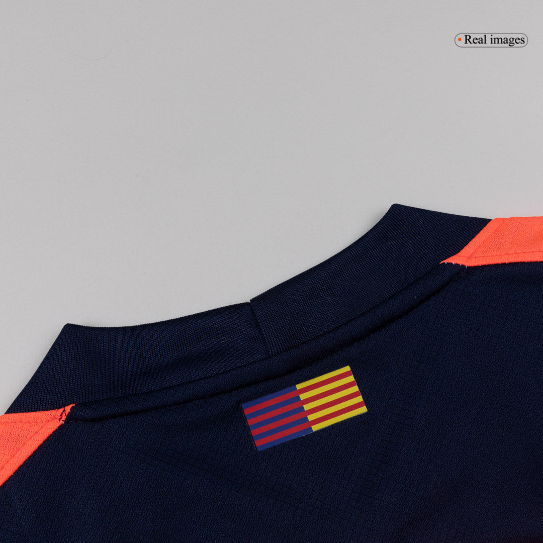 Barcelona Derde Shirt Tenue 2025/26 Junior Oranje