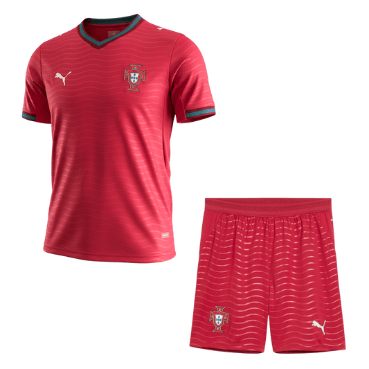 Portugal Thuisshirt Kit - WK 2026 Rood