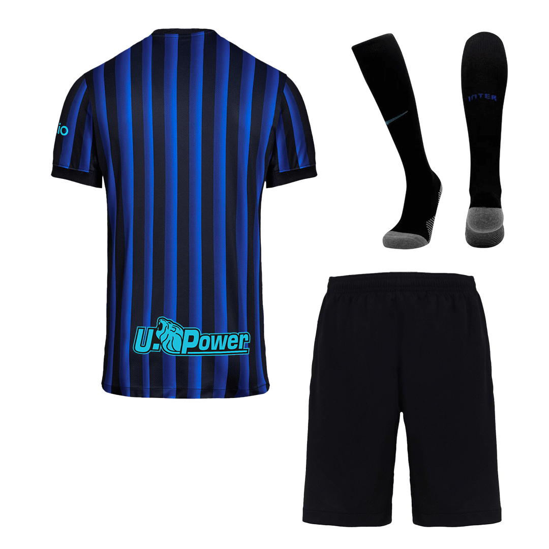 Inter Milaan Thuisshirt Kit 2025/26 Blauw&Zwart