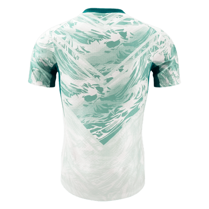 Portugal Uit Shirt WK 2026 Wit&Groen Speler Grote Maat
