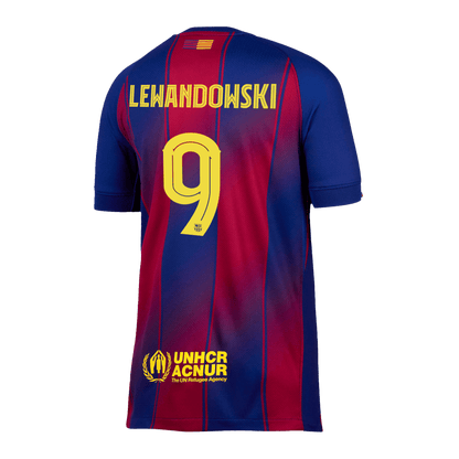 LEWANDOWSKI #9 Barcelona Thuisshirt 2025/26 - UCL